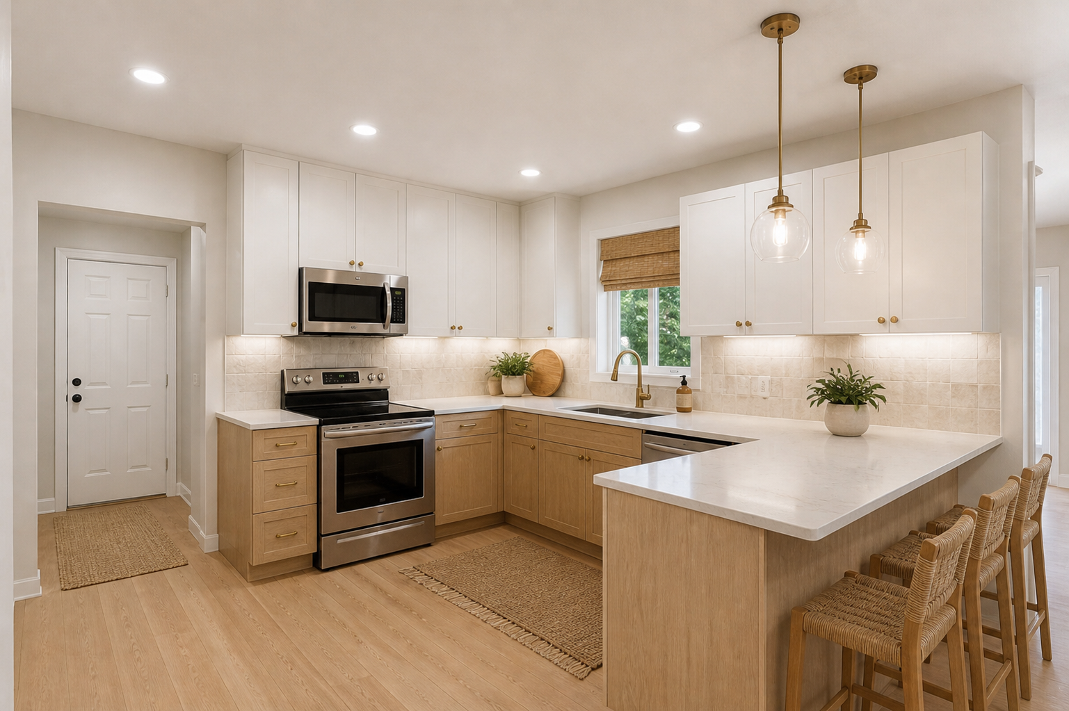 Kitchen after renovation